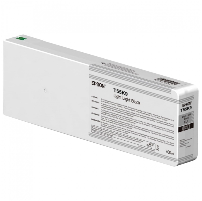 Epson Light Light Black T55K9 - 700 ml blækpatron