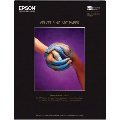 Epson Velvet Fine Art Paper 260 g/m2, A2 - 25 ark