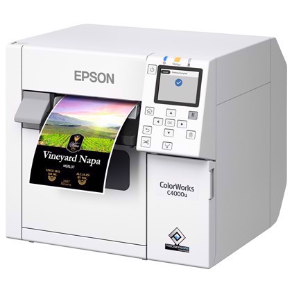manifestation taske Flyselskaber Epson Colorworks TM-C4000 - 4 farvet labelprinter