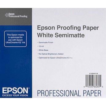 Epson Proofing Paper White Semimatte - 17" x 30,5 m