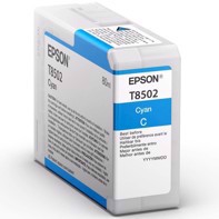 Epson Cyan 80 ml blækpatron T8502 - Epson SureColor P800