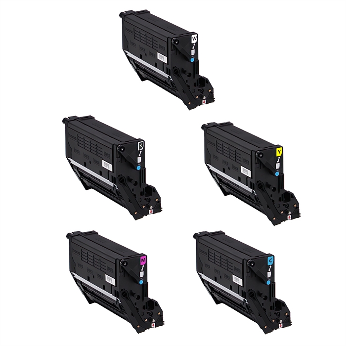 Fuld sæt blæk til OKI 1050