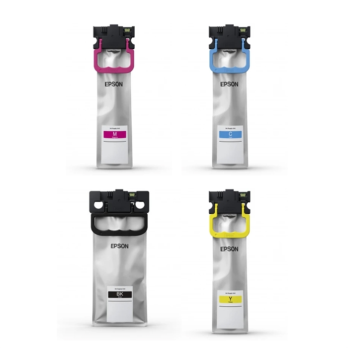 Fuldt sæt XL blækpatroner til Epson WorkForce Pro WF-C579R