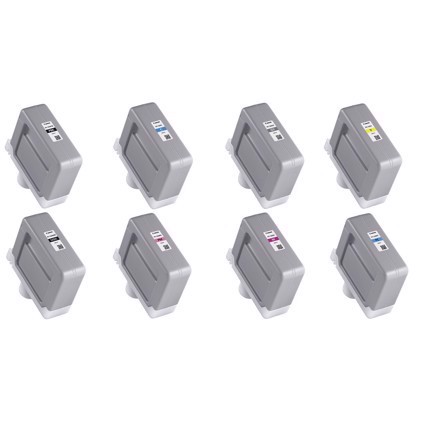 Fuldt sæt blækpatroner til Canon Pro 6100 S- 330 ml