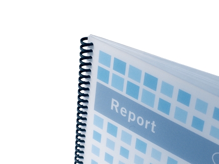 GBC binder cover PP A4 poly techno 700mic hvid (50)