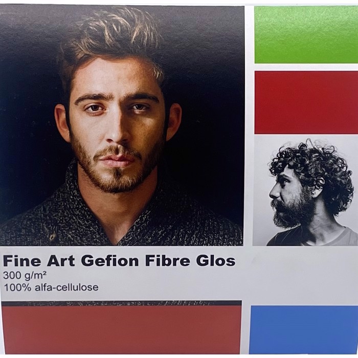 Grafisk-Handel Fine Art Gefion Fibre Glos 300 g/m² - 24" x 15 meter
