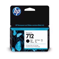 HP 712 38-ml Black DesignJet blækpatron
