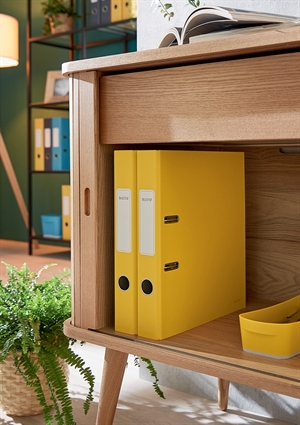 Leitz Brevordner Cosy 180° A4 50mm gul