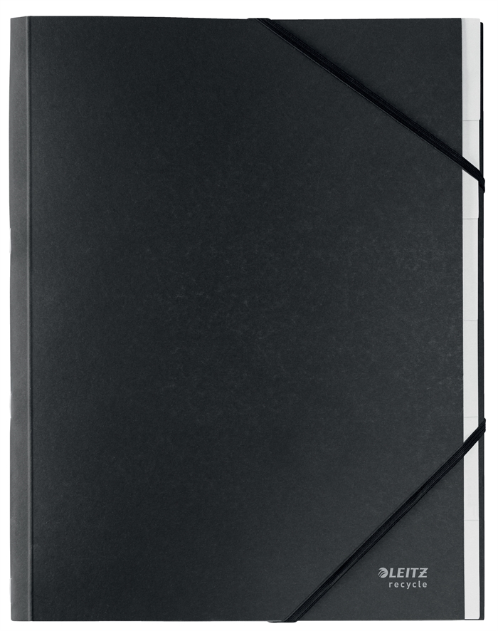 Leitz Sorteringsmappe recycle karton A4 6-delt sort