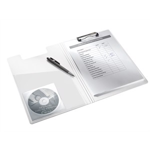 Leitz Clipboard WOW med forside A4 sort