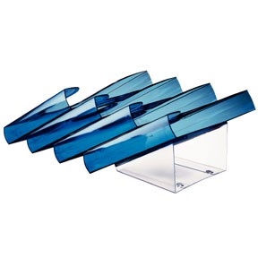 Leitz Presenter beslag t/tk stativ glasklar