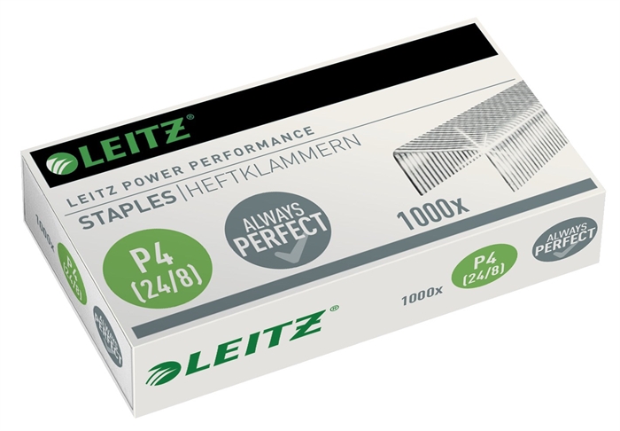 Leitz Hæfteklammer 24/8 P4 t/40 ark (1000)