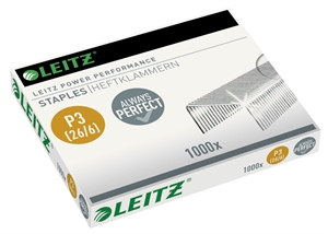 Leitz Hæfteklammer 26/6 P3 t/30ark (1000)