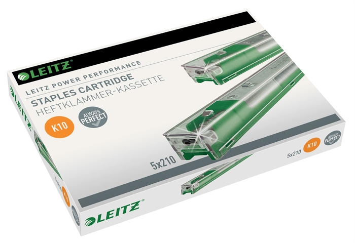 Leitz Hæftekassette 26/10 K10 t/55 ark (5x210)