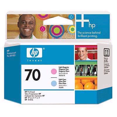 HP 70 - Lys magenta og lys cyan printhoveder