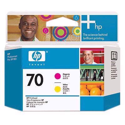 HP 70 - Magenta og gul printhoveder