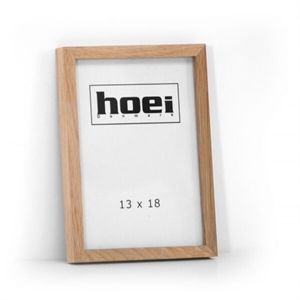 Massiv egetræsramme til foto og plakater 13 x 18  cm