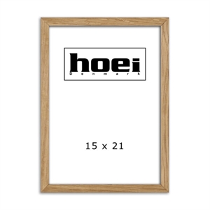Massiv egetræsramme til foto og plakater 15 x 21 cm ( A5 )