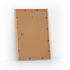 Massiv egetræsramme til foto og plakater 29,7 x 42 cm PLEXI ( A3 )