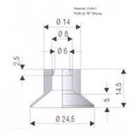Muller Martini Flad sugekopper 
