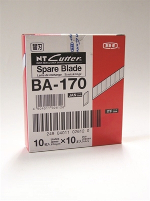 NT-Cutter Skæreblade NT-Cutter A-170 10/pak