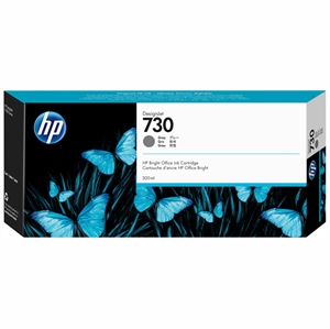 HP 730 300-ml Gray DesignJet blækpatron