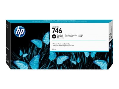 HP 746 300-ml Photo Black DesignJet blækpatron