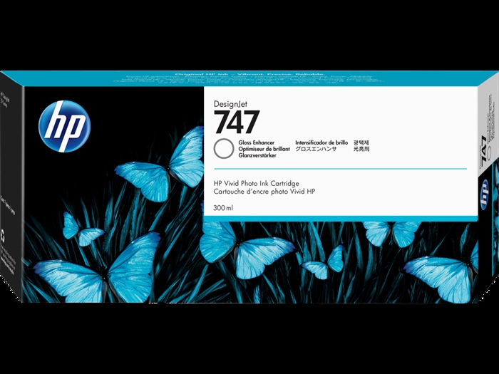 HP 747 300-ml Gloss Enhancer blækpatron