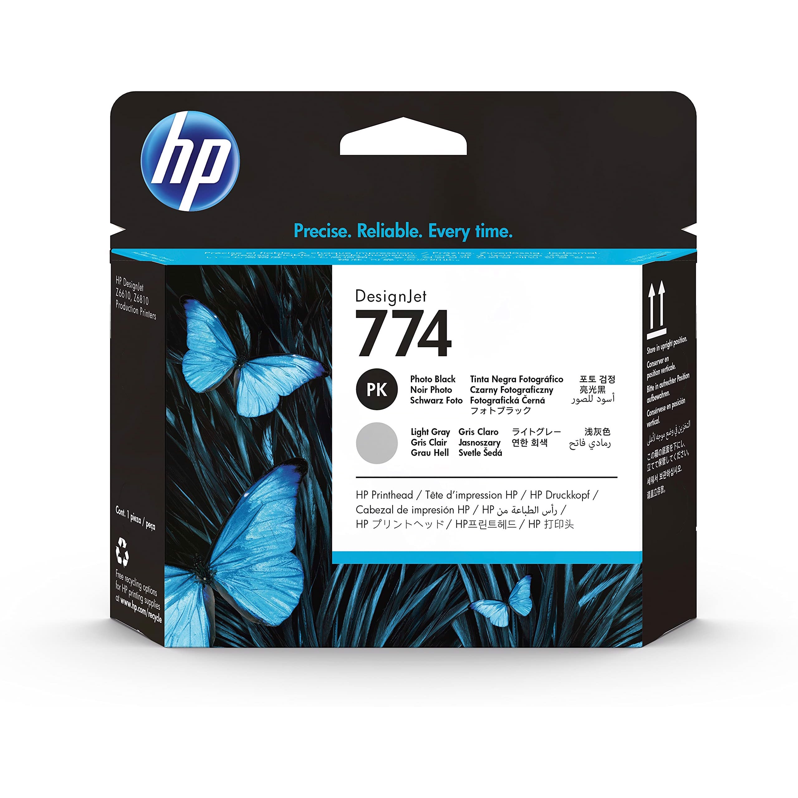 HP 774 Photo Black/Light Gray printhoved