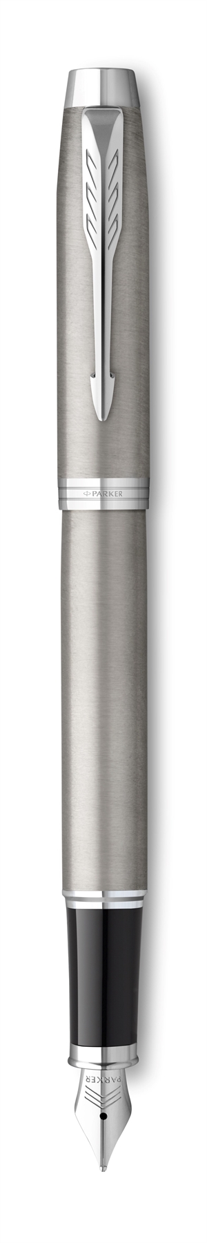 Parker Duosæt IM CT kuglepen+fyldepen sølv