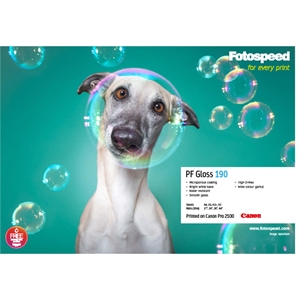 Fotospeed PF Gloss 190 g/m² - A4, 500 ark