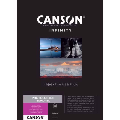 Canson Photo Luster Premium RC 310g/m² - A4, 200 ark (FSC)
