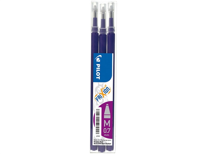 Pilot Frixion Clicker 0,7 refil lilla (3)
