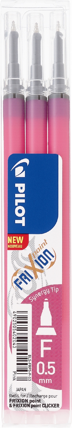 Pilot Frixion Point Clicker 0,5 refil pink (3)