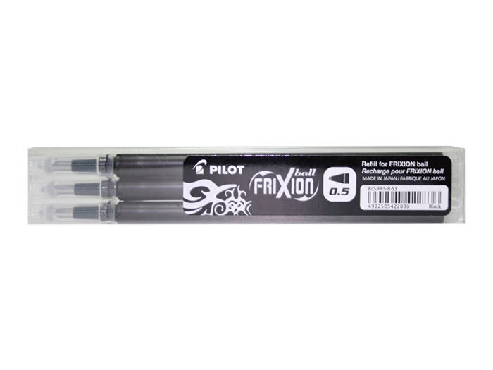 Pilot Frixion Clicker 0,5 refil sort (3)