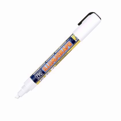 ZIG Illumigraph 6mm hvid