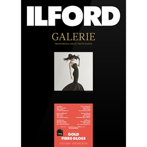 Ilford Gold Fibre Gloss for FineArt Album - 210mm x 245mm - 25 ark