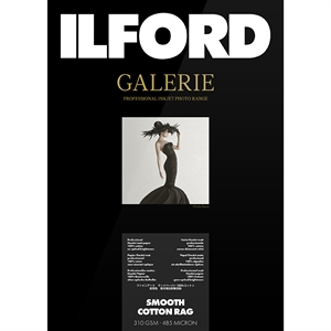 Ilford Smooth Cotton Rag for FineArt Album - 210mm x 335mm - 25 ark