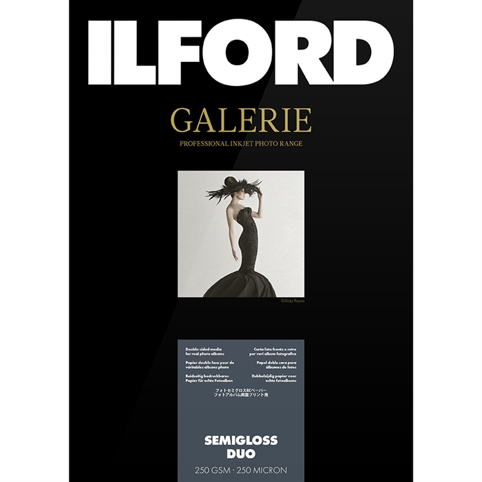 Ilford Semigloss Duo for FineArt Album - 330mm x 518mm - 25 ark