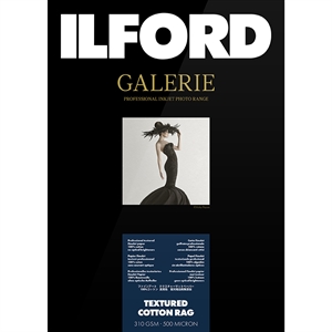 Ilford Textured Cotton Rag for FineArt Album - 330mm x 518mm - 25 ark