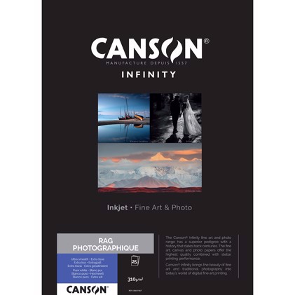 Canson Rag Photographique II 310 g/m² - A3 25 ark