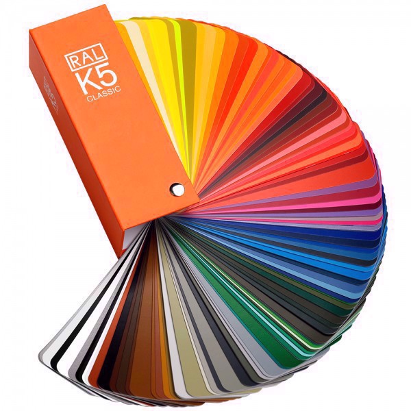 RAL K5 - Colour fan deck semi matt