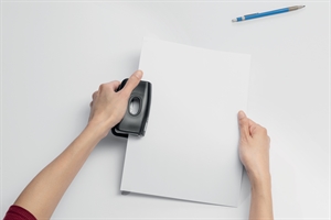 Rapid Hulapparat FC10 2-hul t/10ark sort