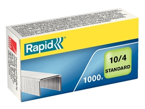 Rapid Hæfteklammer 10/4 standard galv (1000)