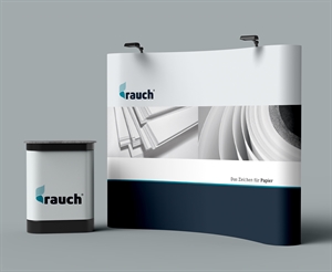 Rauch Roll-Up 180MS DisplayPlus Stoplight mat - 180µ, 44" x 20 meter