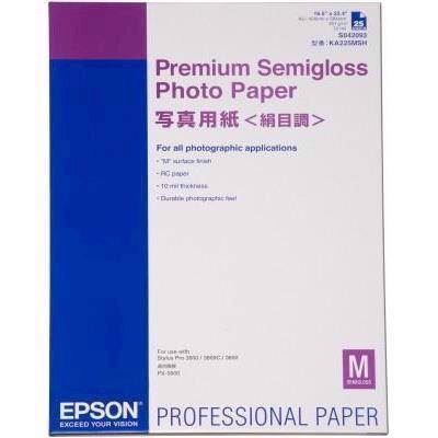 Epson Premium Semigloss Photo Paper 251g A2 - 25 ark