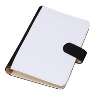 Desktop Diary with contents 140 x 210 mm, Canvas, Black