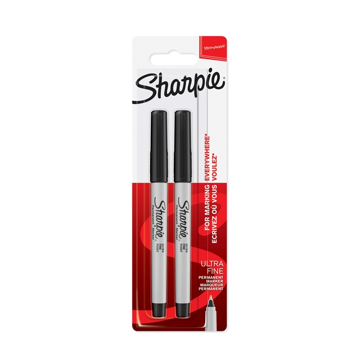 Sharpie Marker Ultra Fine 0,3mm sort (2)