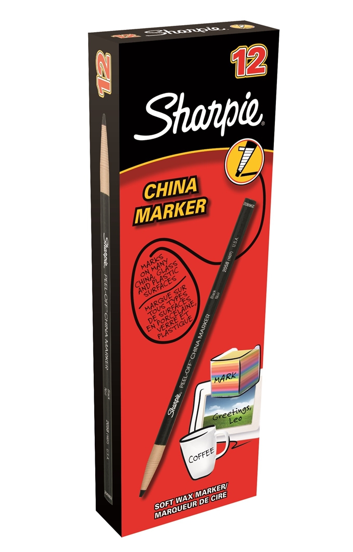 Sharpie Marker China 2,0mm sort