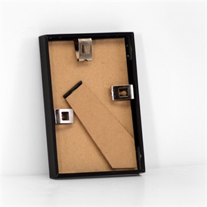 Sort Aluminiumsramme 10 x 15 cm
